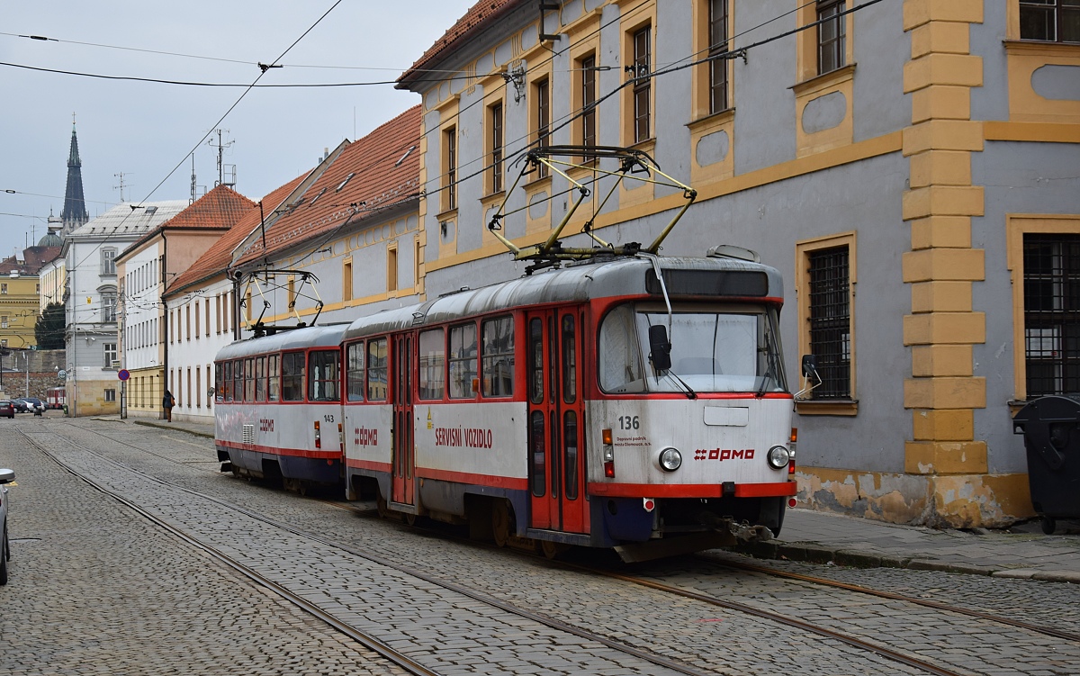 Оломоуц, Tatra T3 № 136