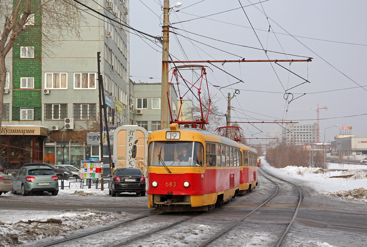 Екатеринбург, Tatra T3SU № 683
