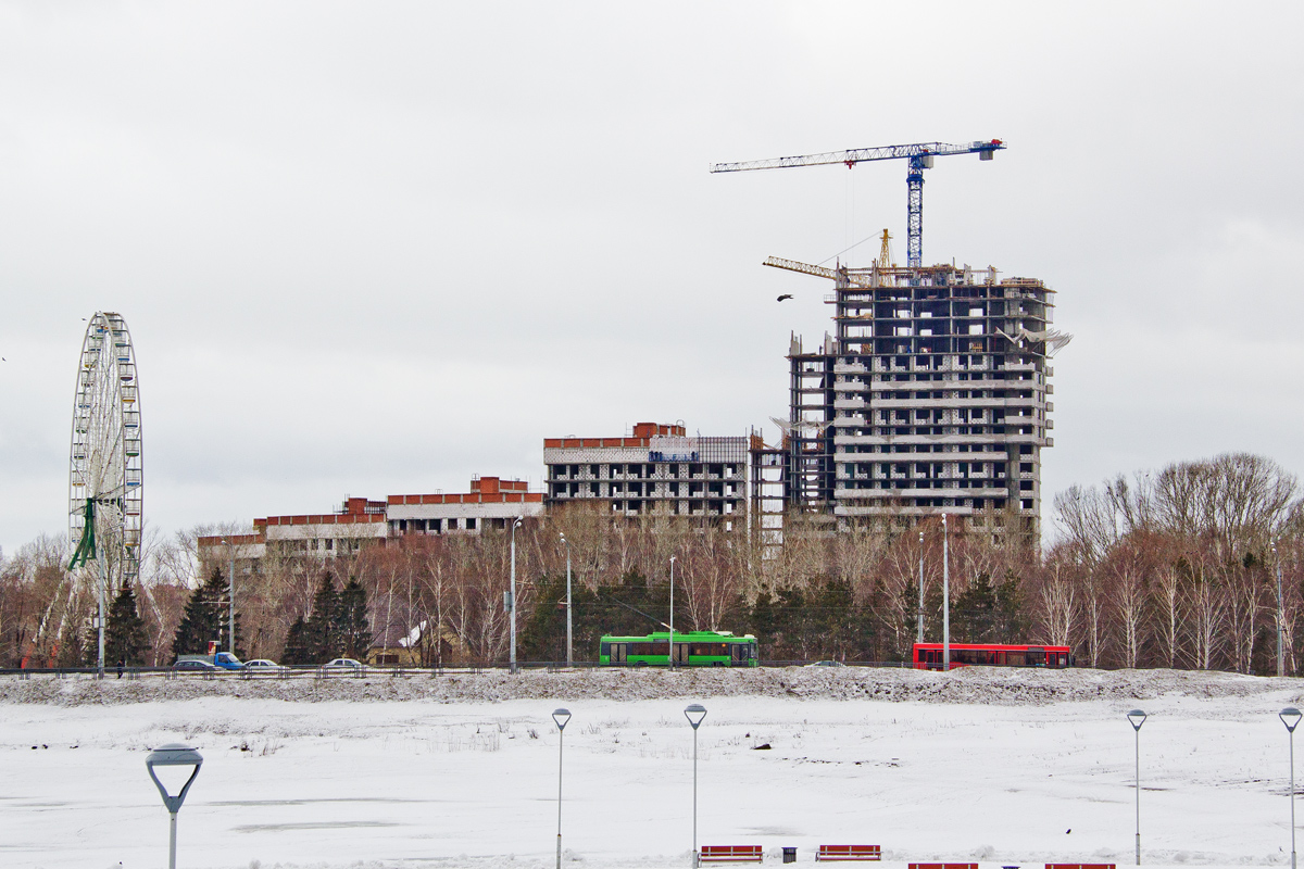 Kazany — Bridges and damms; Kazany — City in motion