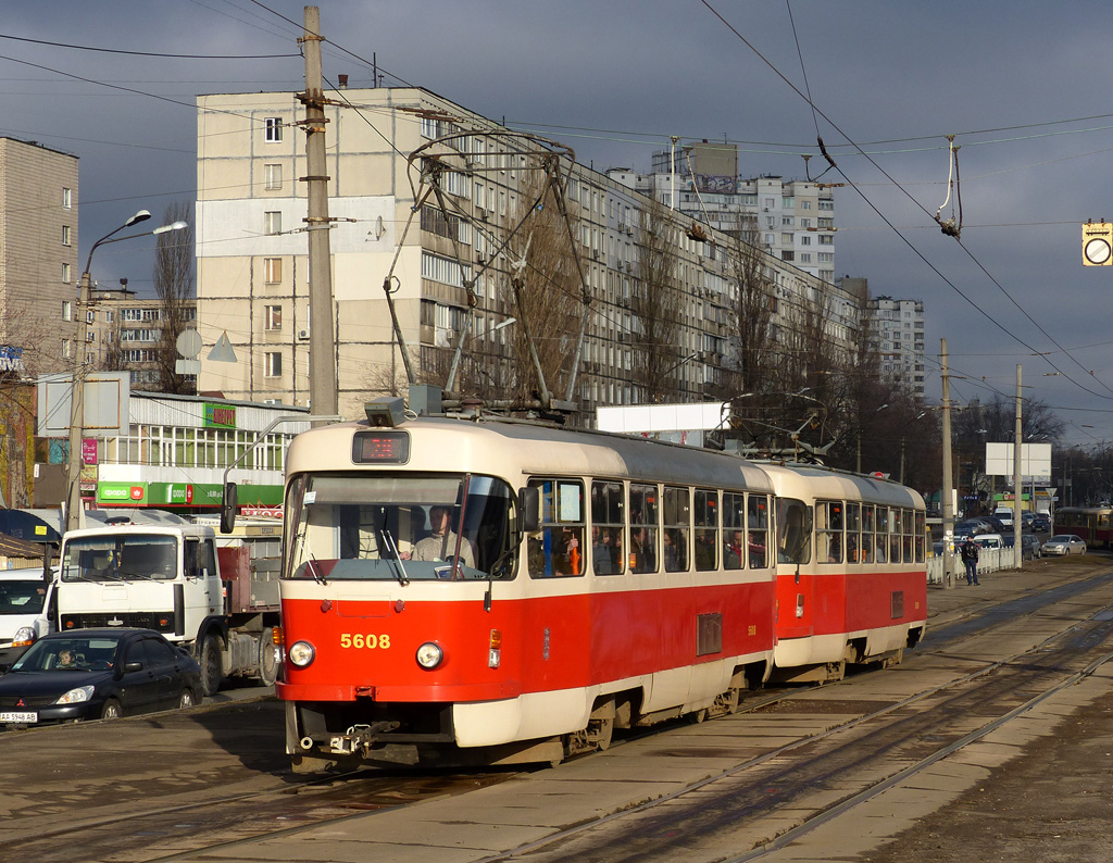 Киев, Tatra T3SUCS № 5608
