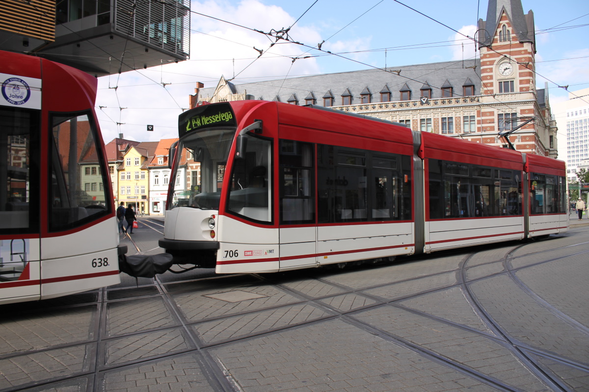 Erfurt, Siemens Combino Advanced # 706
