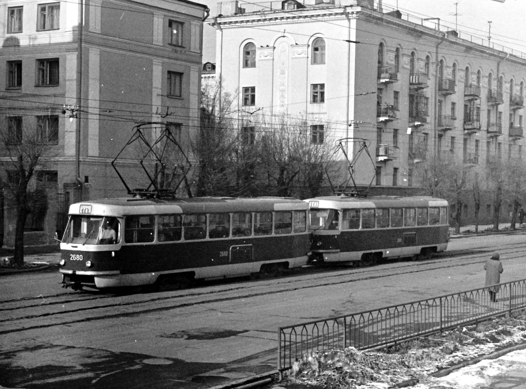 Волгоград, Tatra T3SU (двухдверная) № 2680