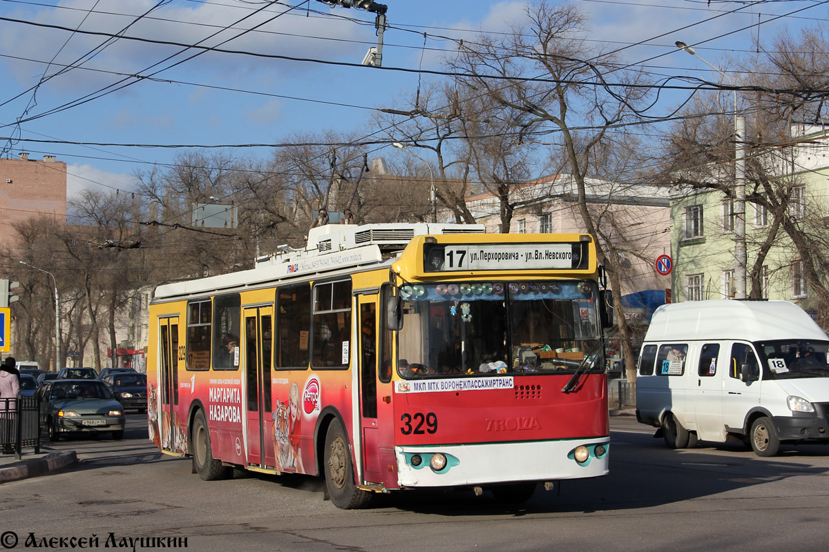 Воронеж, ЗиУ-682Г-016.04 № 329