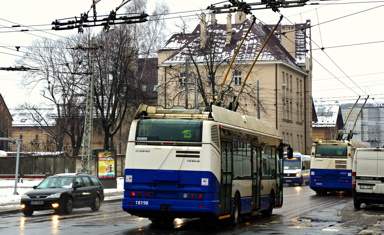 Рига, Škoda 24Tr Irisbus Citelis № 18198