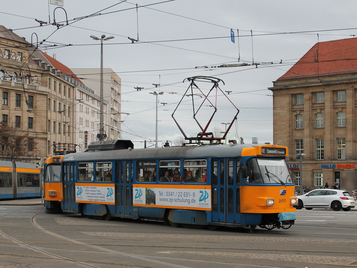 Лейпциг, Tatra T4D-M1 № 2177