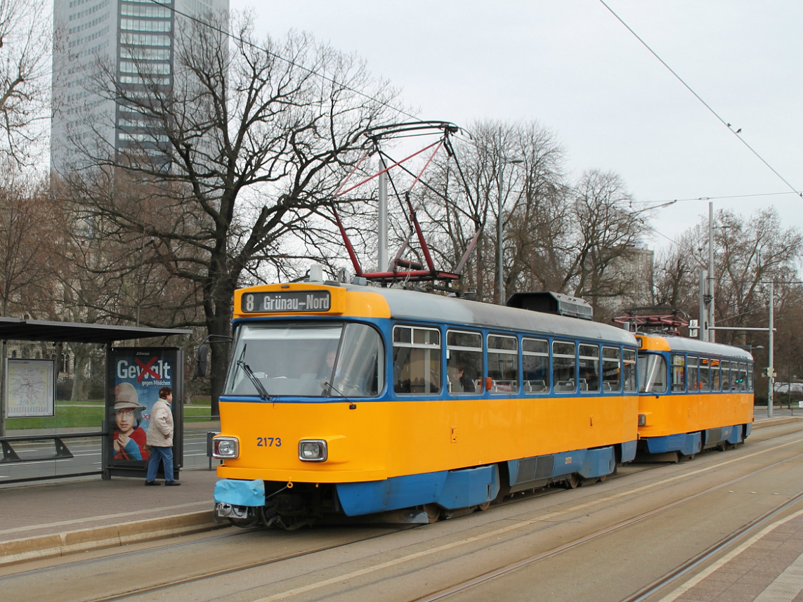 Лейпциг, Tatra T4D-M1 № 2173