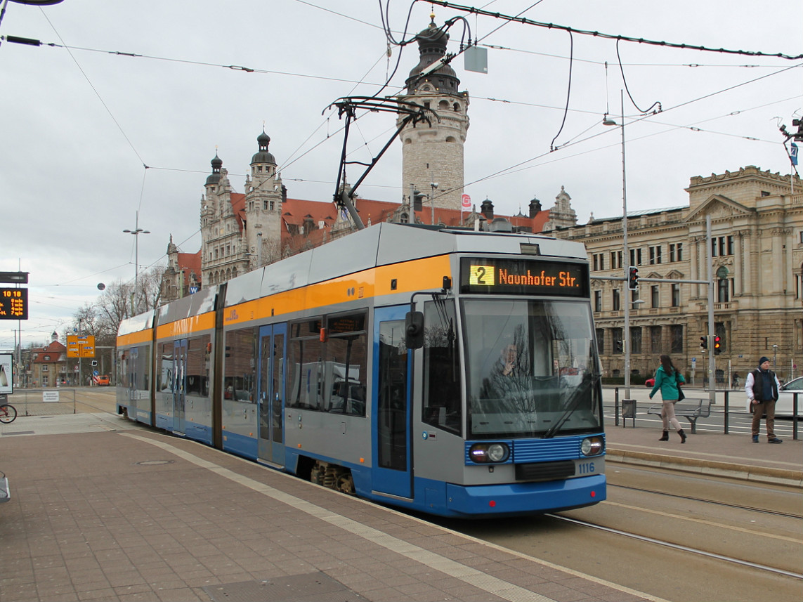 Лейпциг, DWA NGT8 № 1116 Лейпциг, DWA NGT8 № 1116
