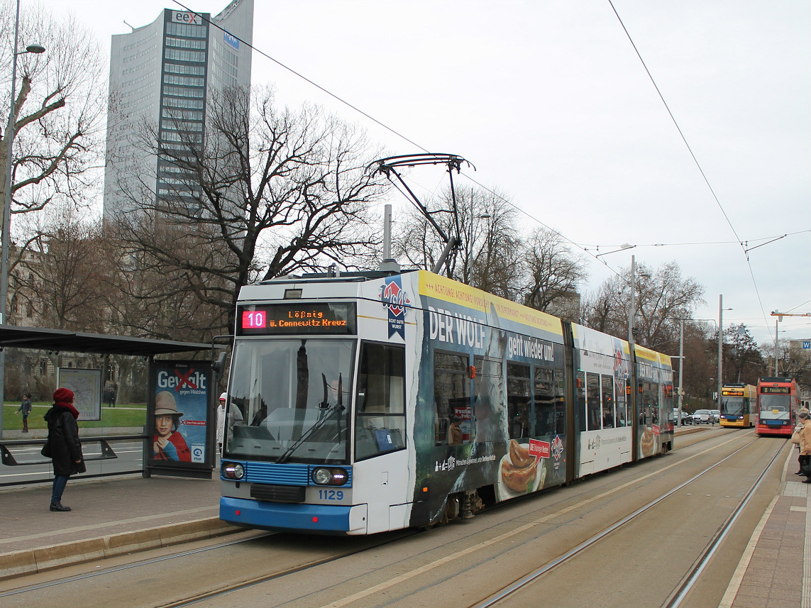 Лейпциг, DWA NGT8 № 1129