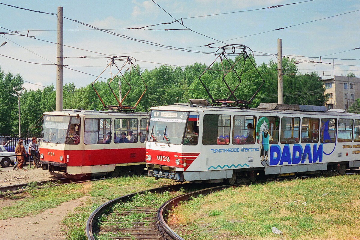 Барнаул, Tatra T6B5SU № 3194; Барнаул, Tatra T6B5SU № 1028