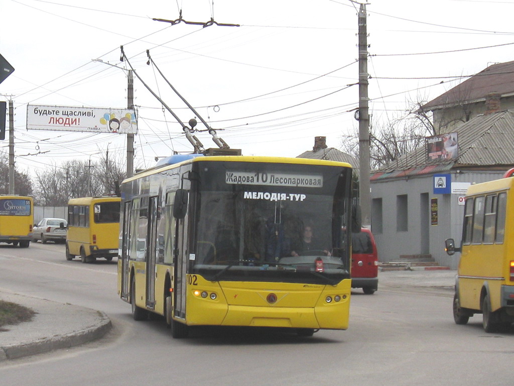 Кропивницкий, ЛАЗ E183D1 № 002