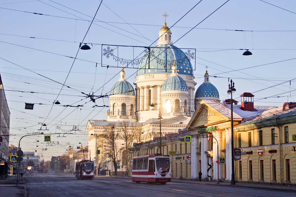 Санкт-Петербург — Трамвайные линии и инфраструктура Санкт-Петербург — Трамвайные линии и инфраструктура