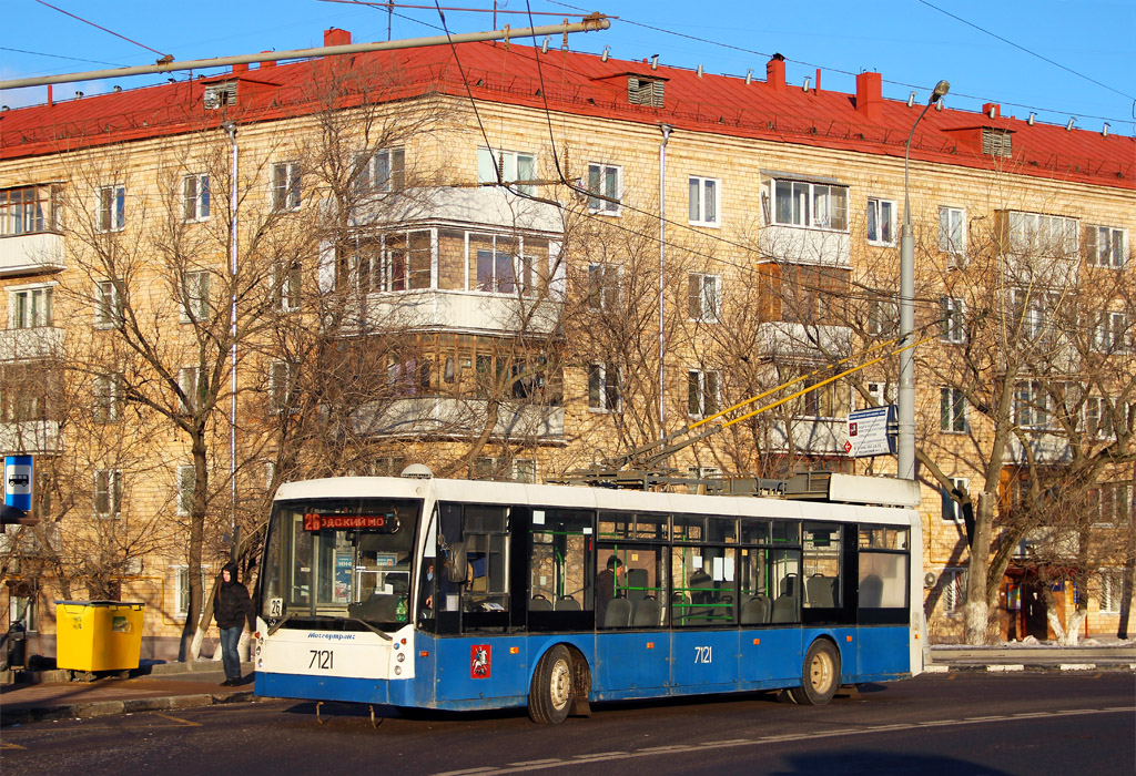 Москва, Тролза-5265.00 «Мегаполис» № 7121