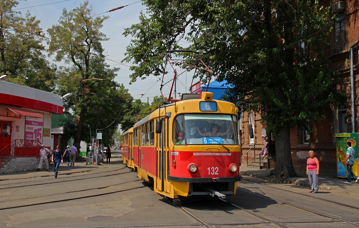 Краснодар, Tatra T3SU № 132