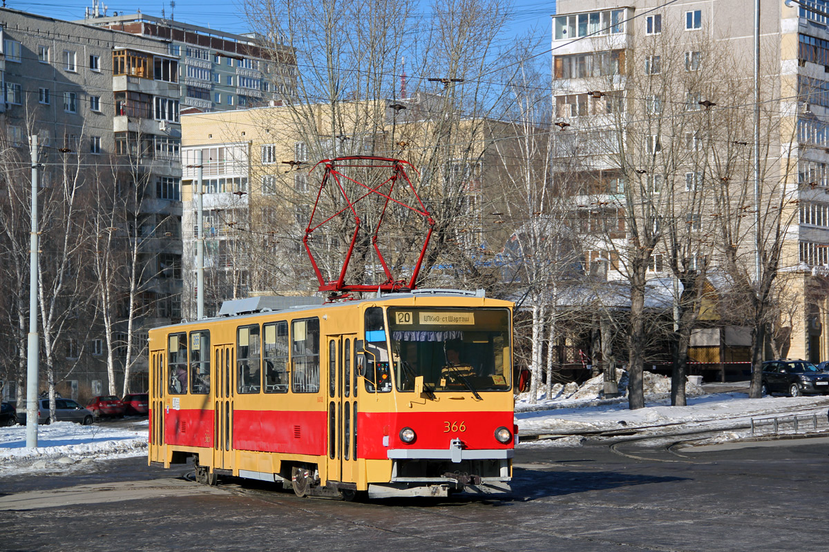 Екатеринбург, Tatra T6B5SU № 366