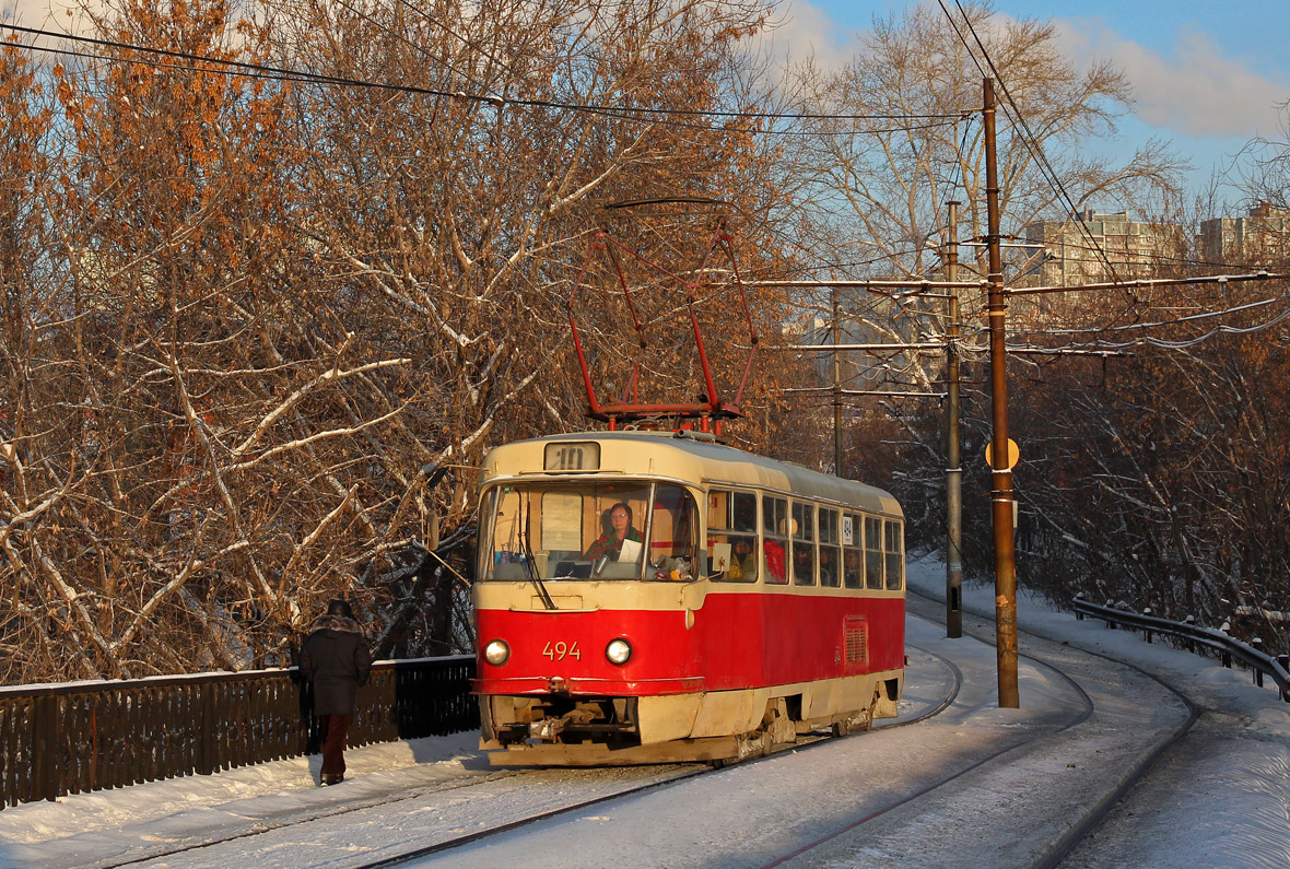 Jekatyerinburg, Tatra T3SU (2-door) — 494