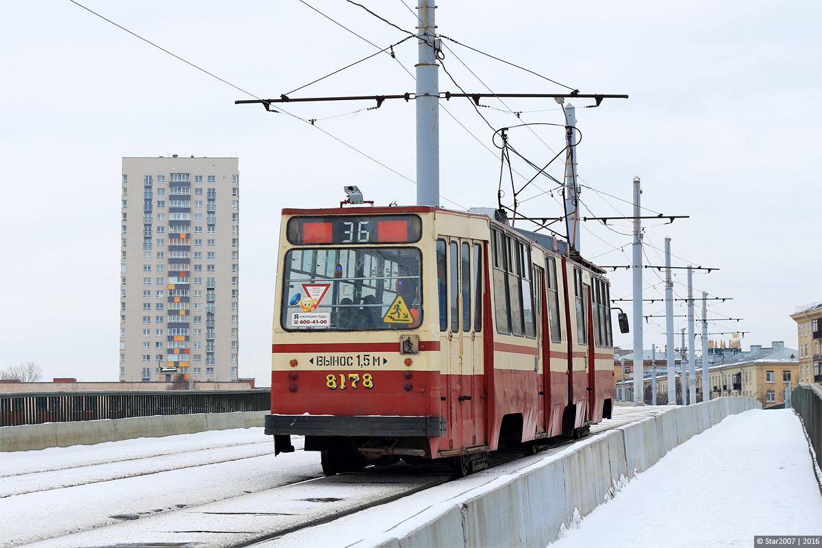 Sankt Petersburg, LVS-86K Nr. 8178