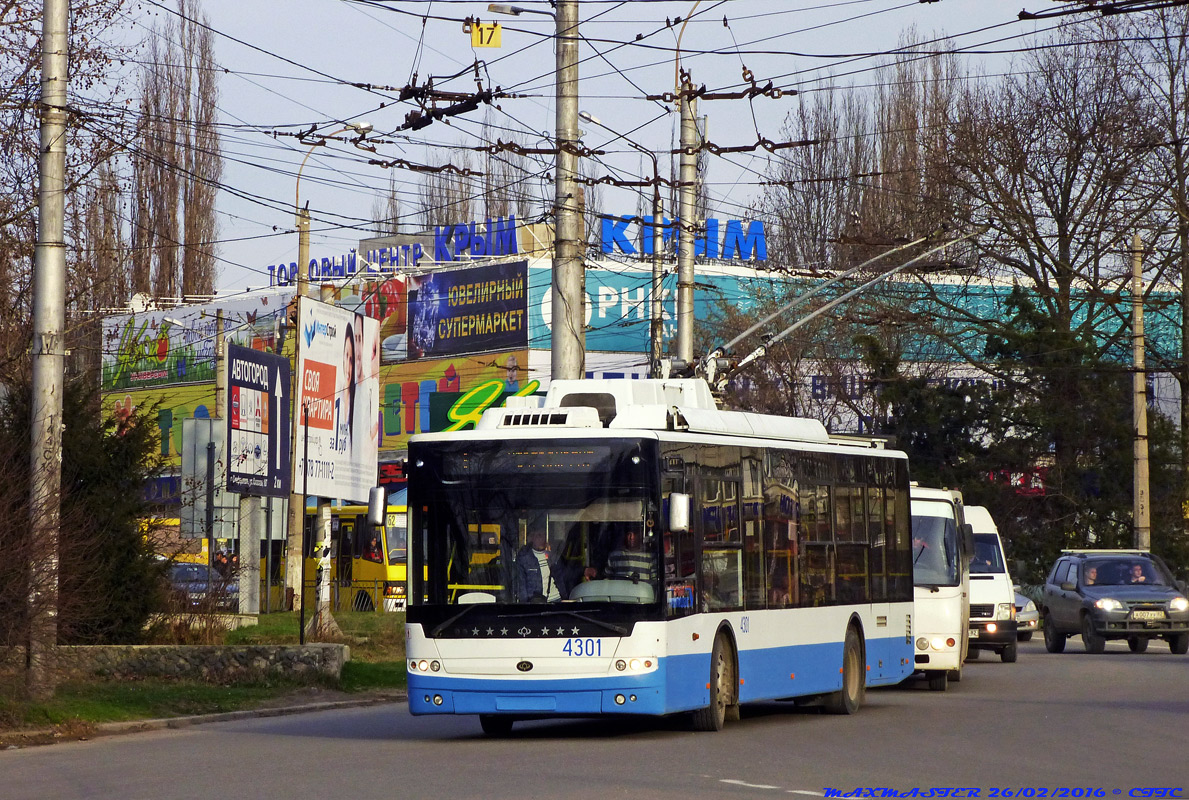 Крымский троллейбус, Богдан Т70110 № 4301