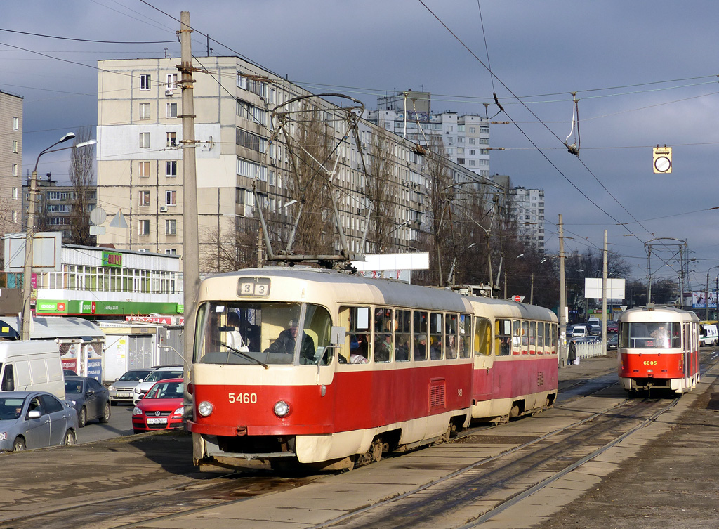 Киев, Tatra T3SU № 5460