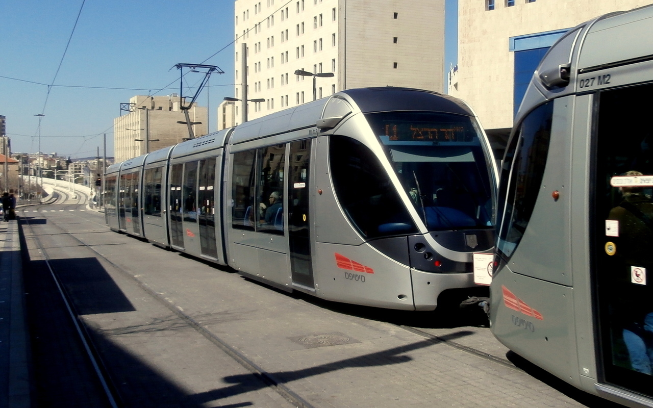 Иерусалим, Alstom Citadis 302 № 15