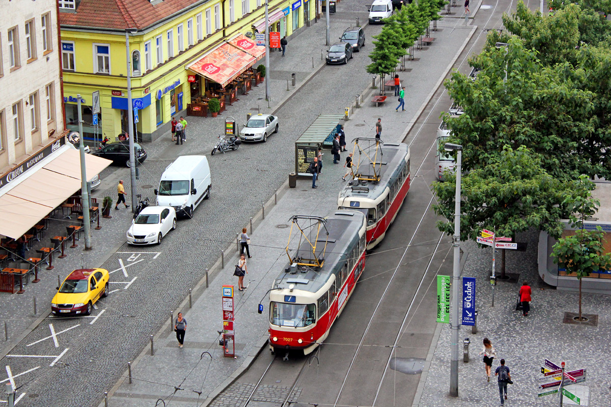 Прага, Tatra T3SUCS № 7027