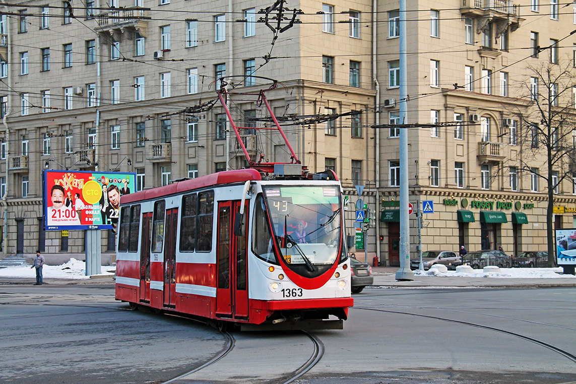 Санкт-Петербург, 71-134А (ЛМ-99АВН) № 1363