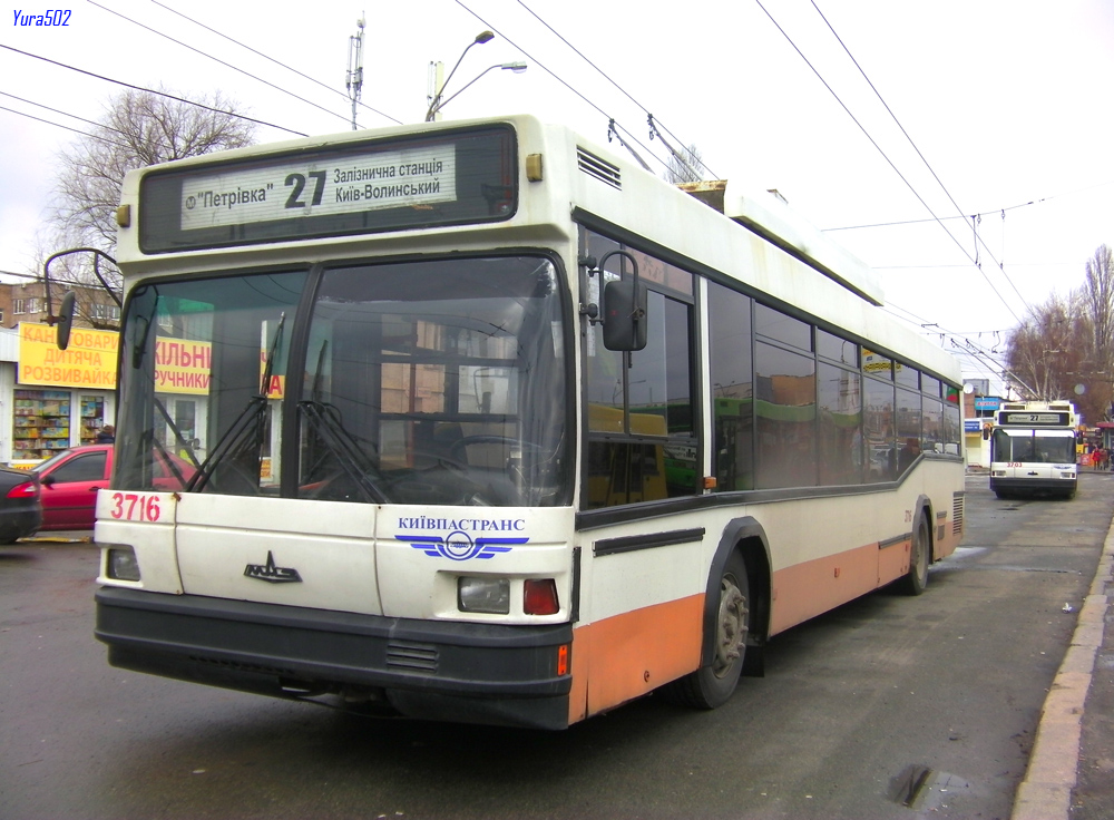 Киев, МАЗ-103Т № 3716