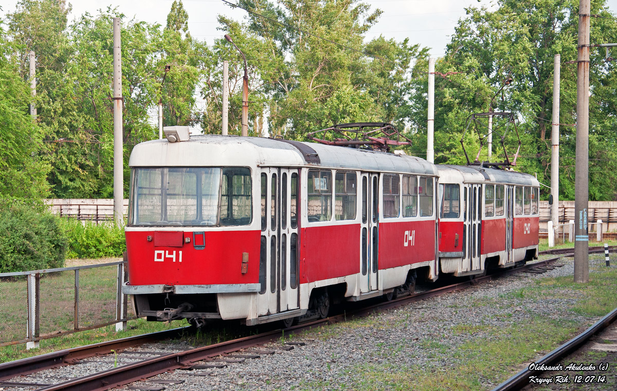 Кривой Рог, Tatra T3SU № 041