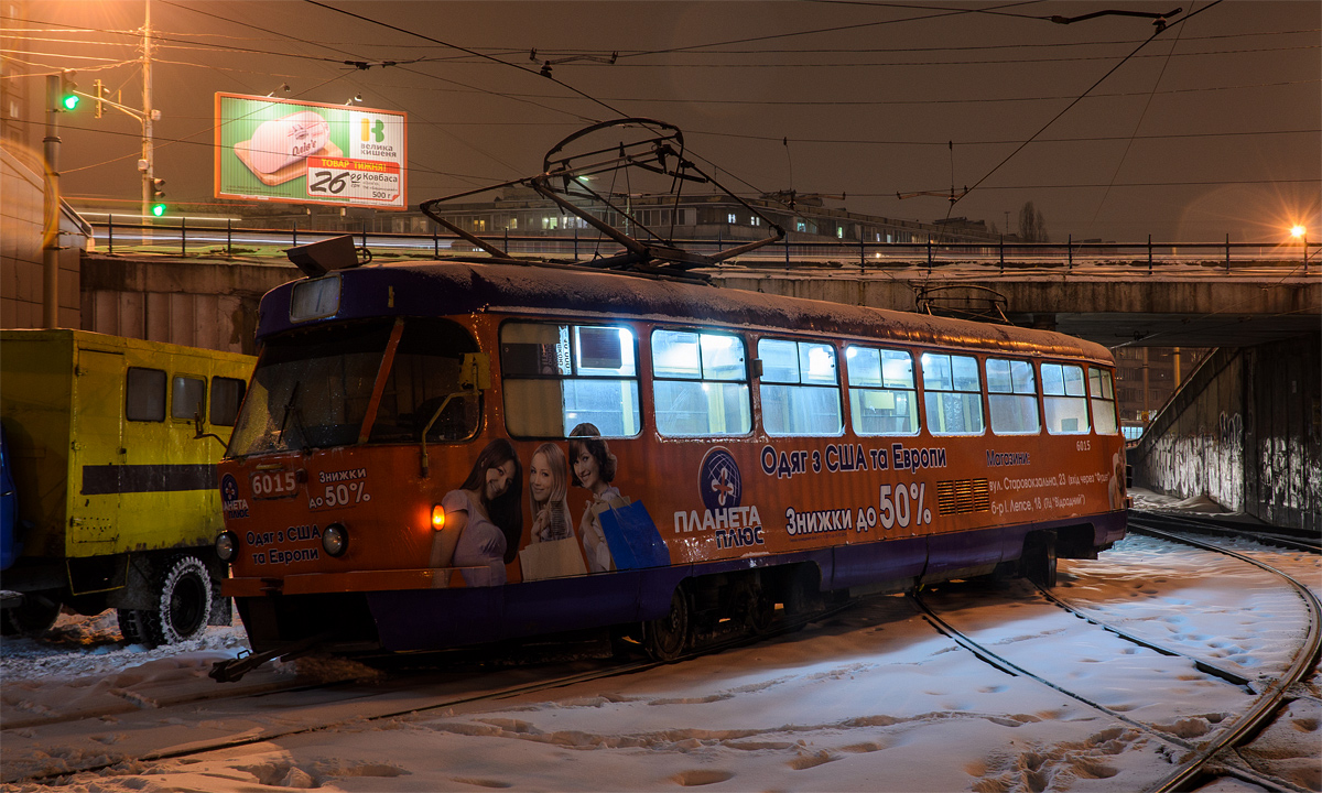 Киев, Tatra T3SU № 6015
