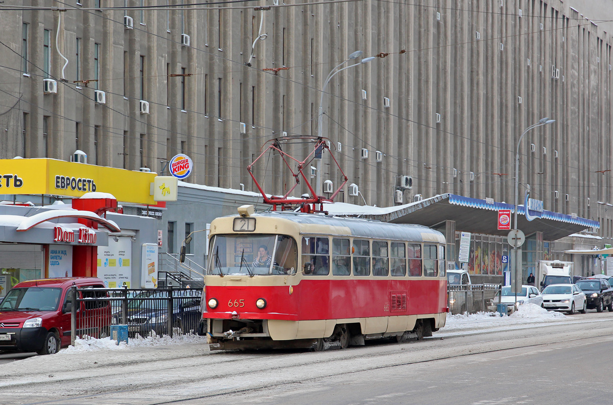 Екатеринбург, Tatra T3SU № 665