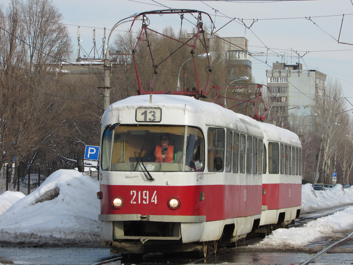 Самара, Tatra T3SU (двухдверная) № 2194