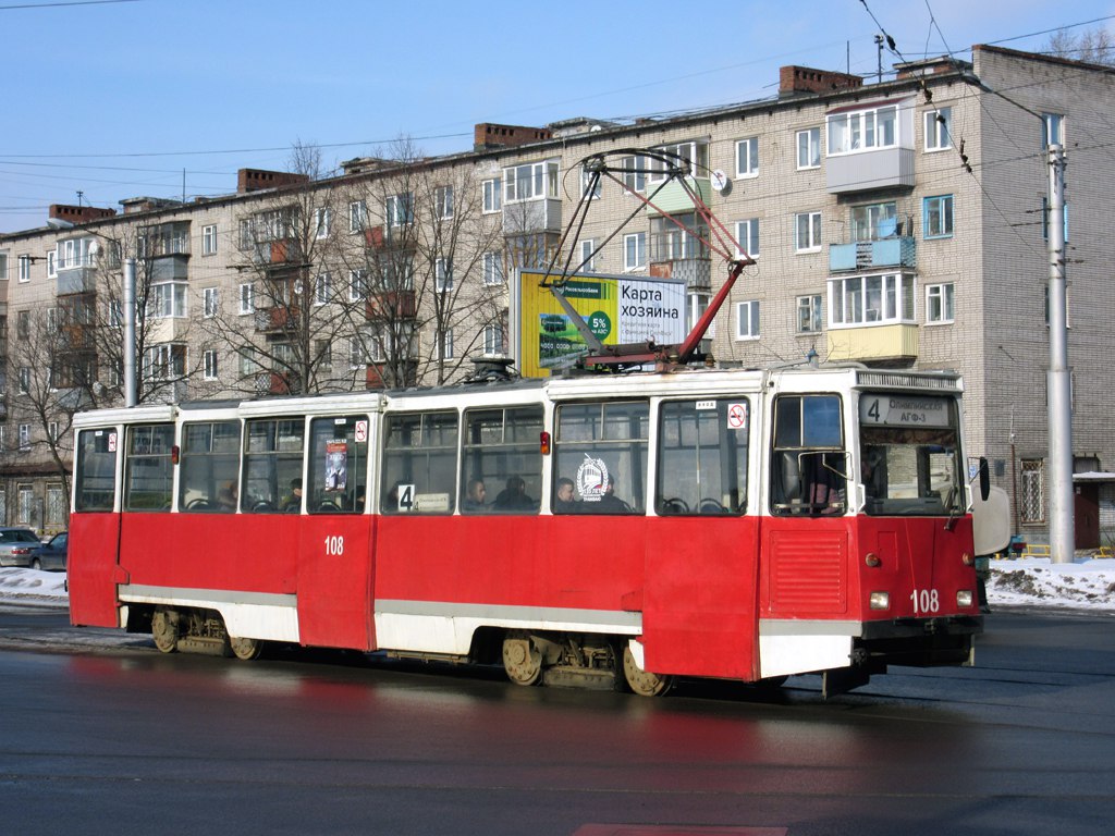 Череповец, 71-605 (КТМ-5М3) № 108