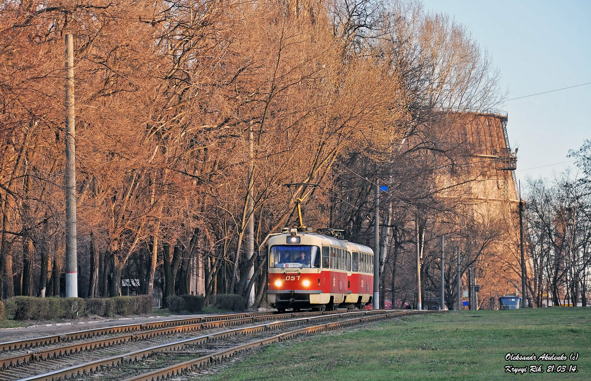 Kryvyi Rih, Tatra T3 # 057