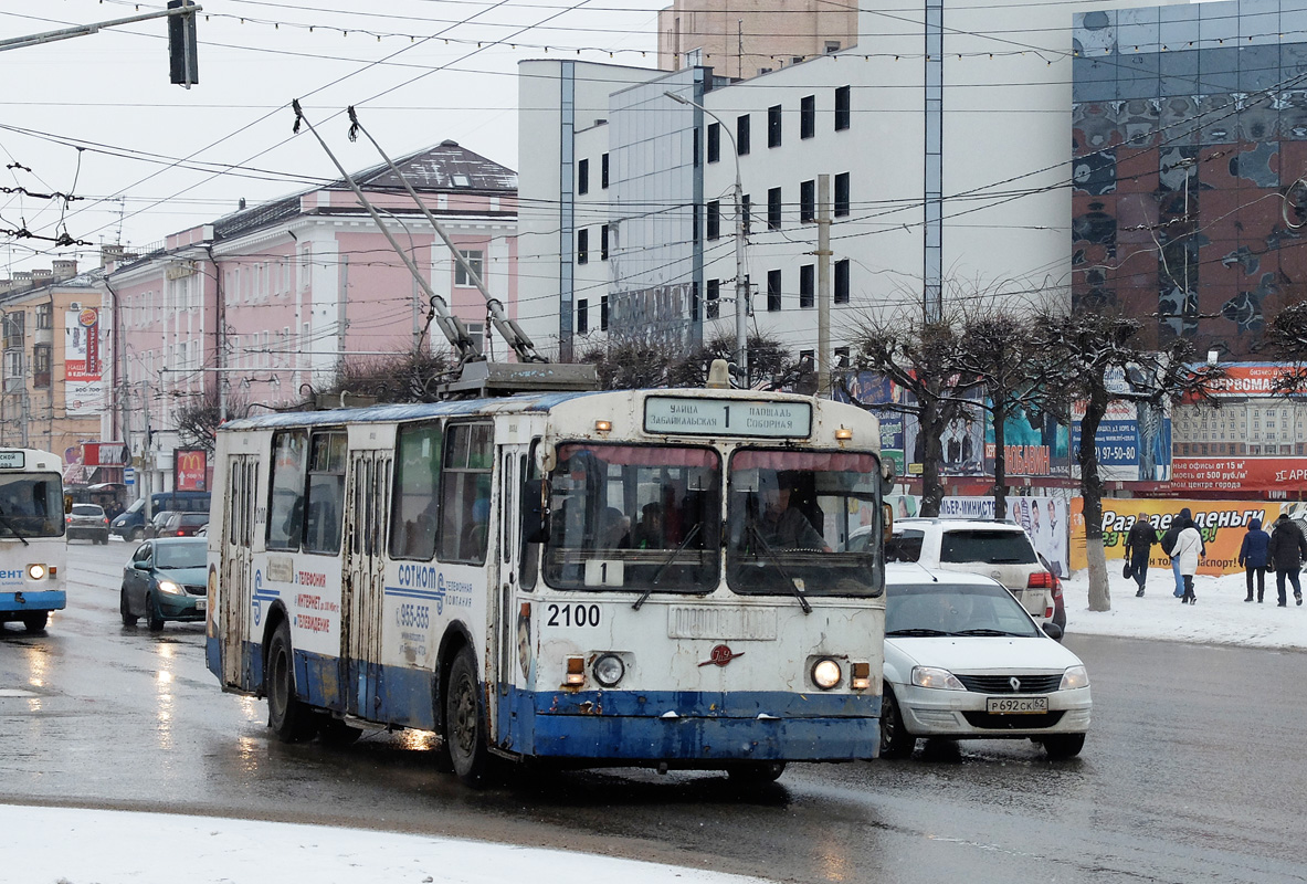 Рязань, ЗиУ-682Г [Г00] № 2100