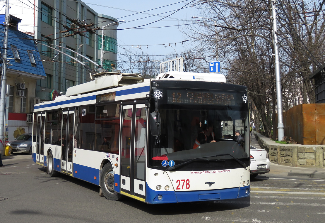 Краснодар, СВАРЗ-МАЗ-6275 № 278