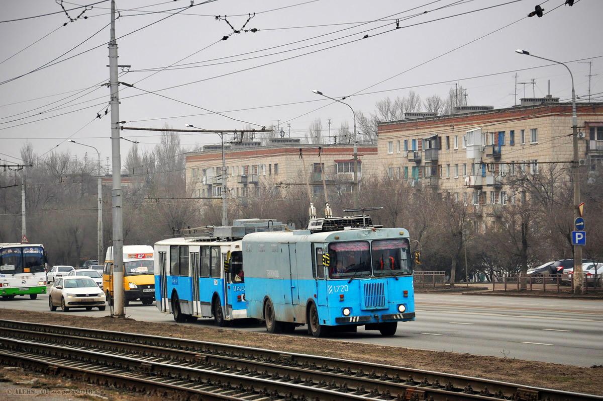 Volgograd, KTG-1 # 1720; Volgograd, ZiU-682 GOH VZTM # 1146 Volgograd, KTG-1 # 1720; Volgograd, ZiU-682 GOH VZTM # 1146