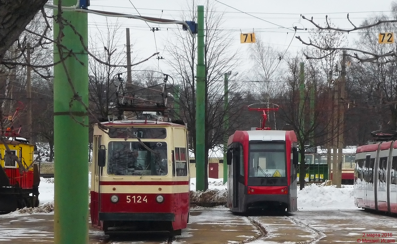 Санкт-Петербург, ЛМ-68М3 № 5426; Санкт-Петербург — Трамвайный парк № 5