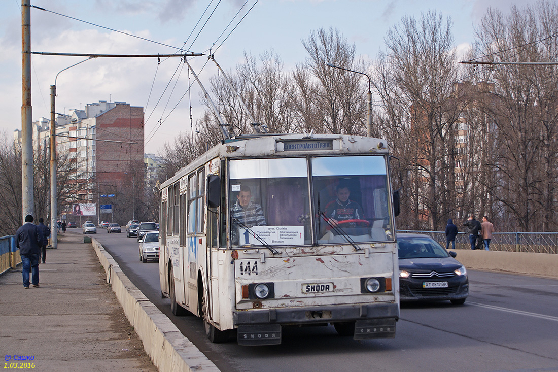 Ивано-Франковск, Škoda 14Tr02/6 № 144