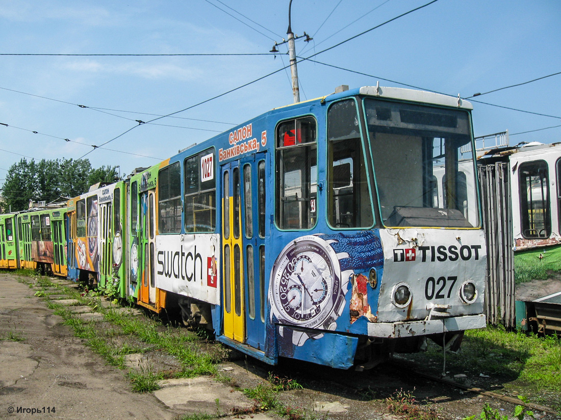 Львов, Tatra KT4SU № 1027