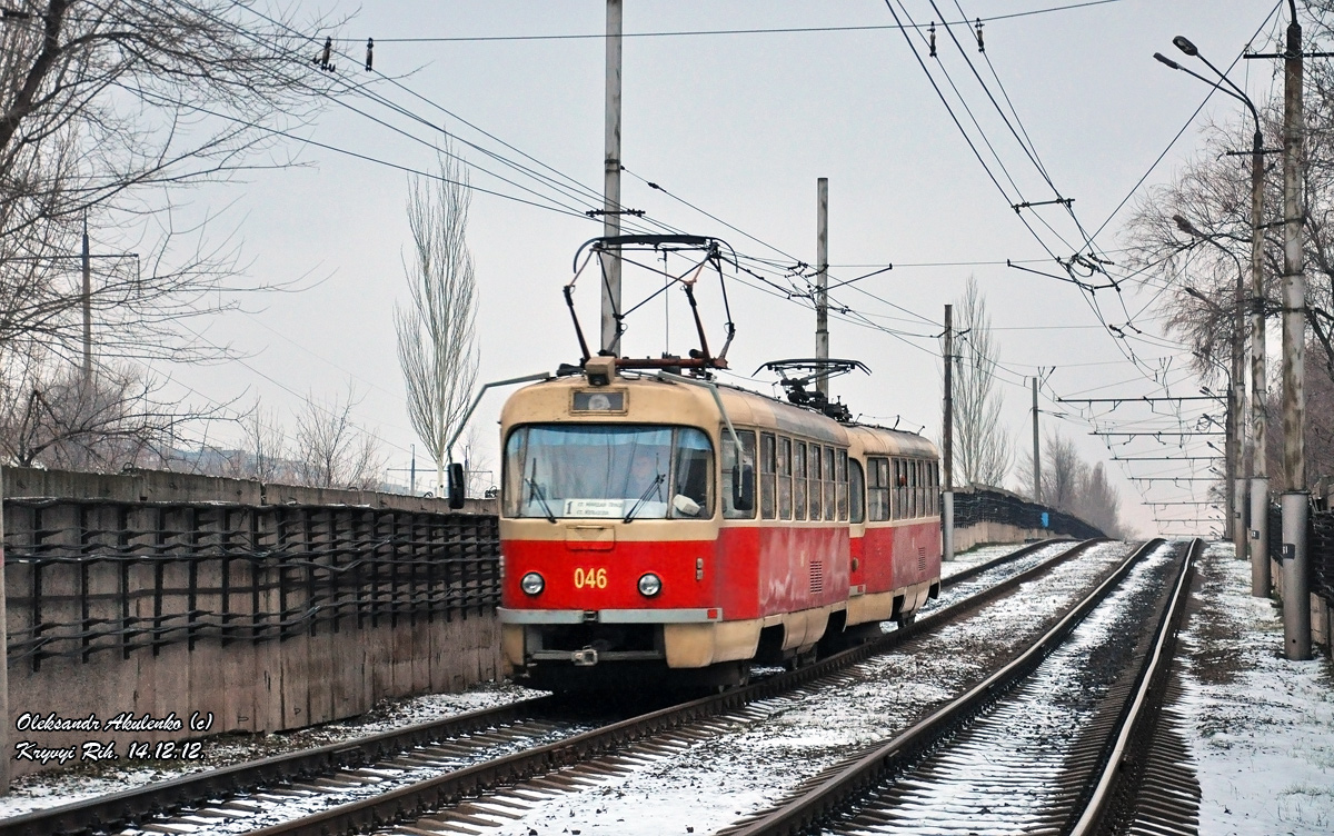 Кривой Рог, Tatra T3R.P № 046