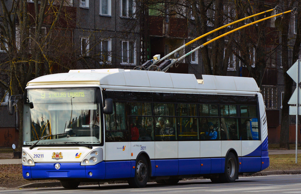 Рига, Škoda 24Tr Irisbus Citelis № 29211