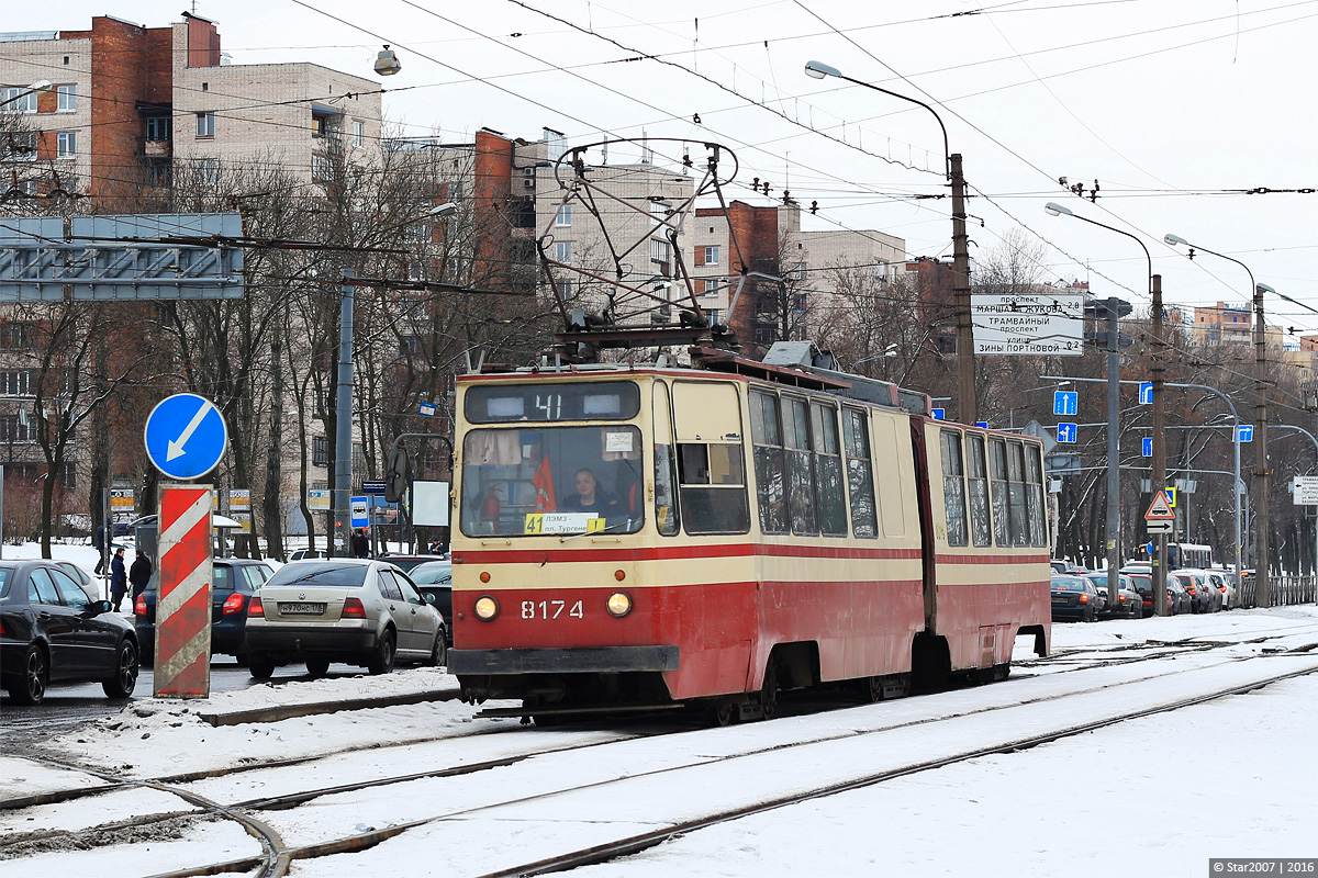 Санкт-Петербург, ЛВС-86К № 8174