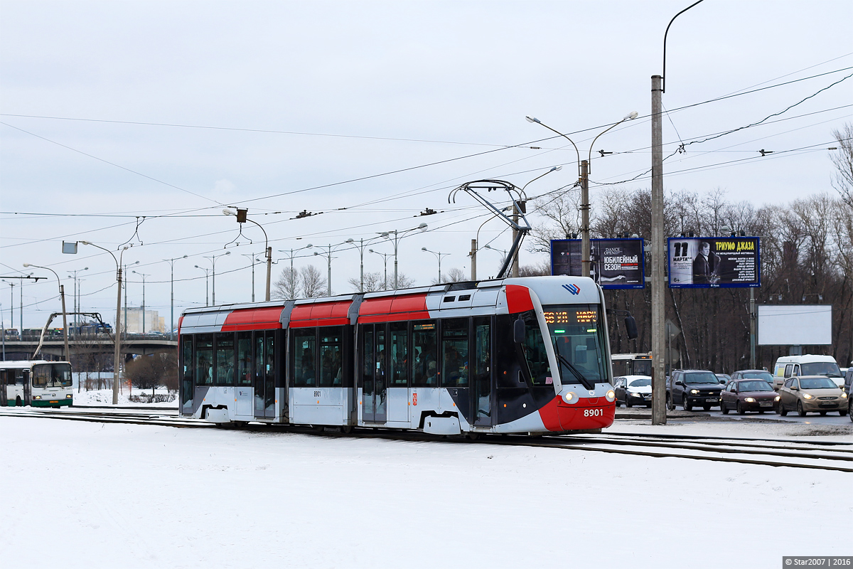 Санкт-Петербург, 71-801 (Alstom Citadis 301 CIS) № 8901