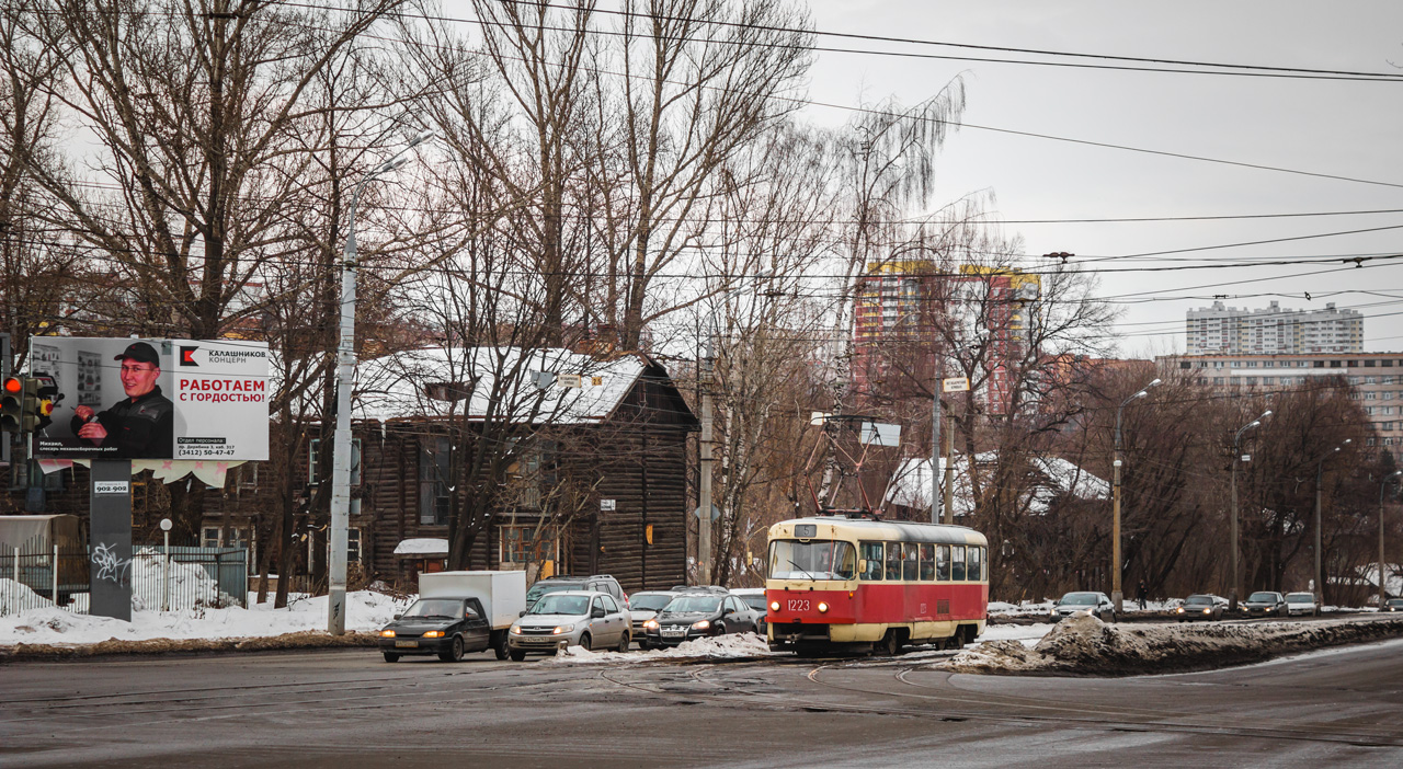 Ижевск, Tatra T3K № 1223
