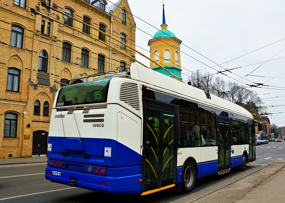 Рига, Škoda 24Tr Irisbus Citelis № 18241