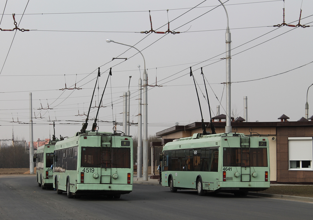 Минск, БКМ 32102 № 4519; Минск, БКМ 321 № 4641