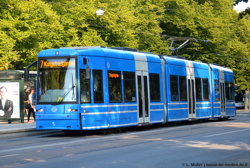Stockholm, Bombardier Flexity Classic № 5