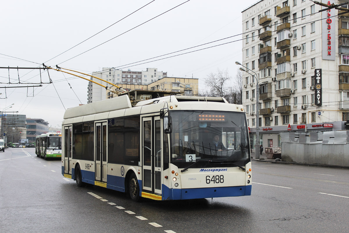 Москва, Тролза-5265.00 «Мегаполис» № 6488 Москва, Тролза-5265.00 «Мегаполис» № 6488