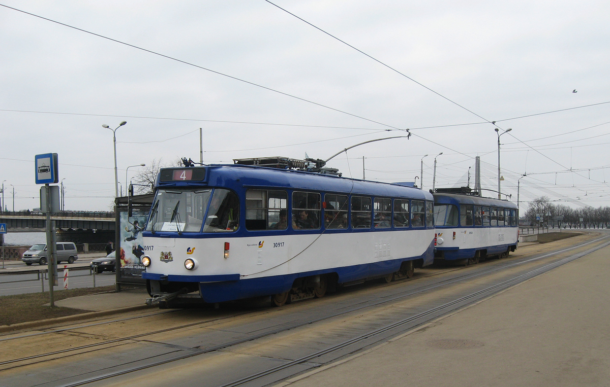 Рига, Tatra T3A № 30917