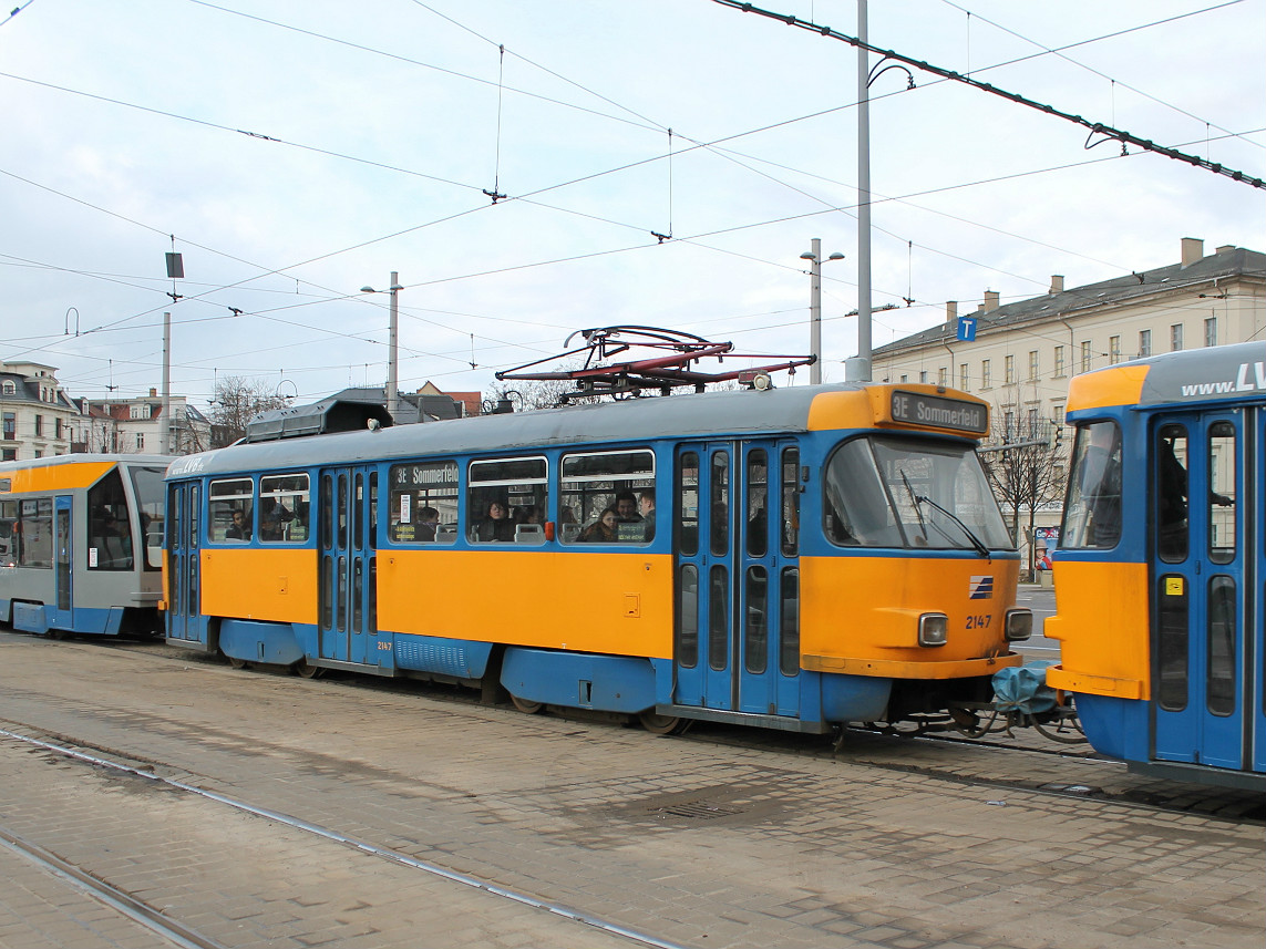 Лейпциг, Tatra T4D-M1 № 2147