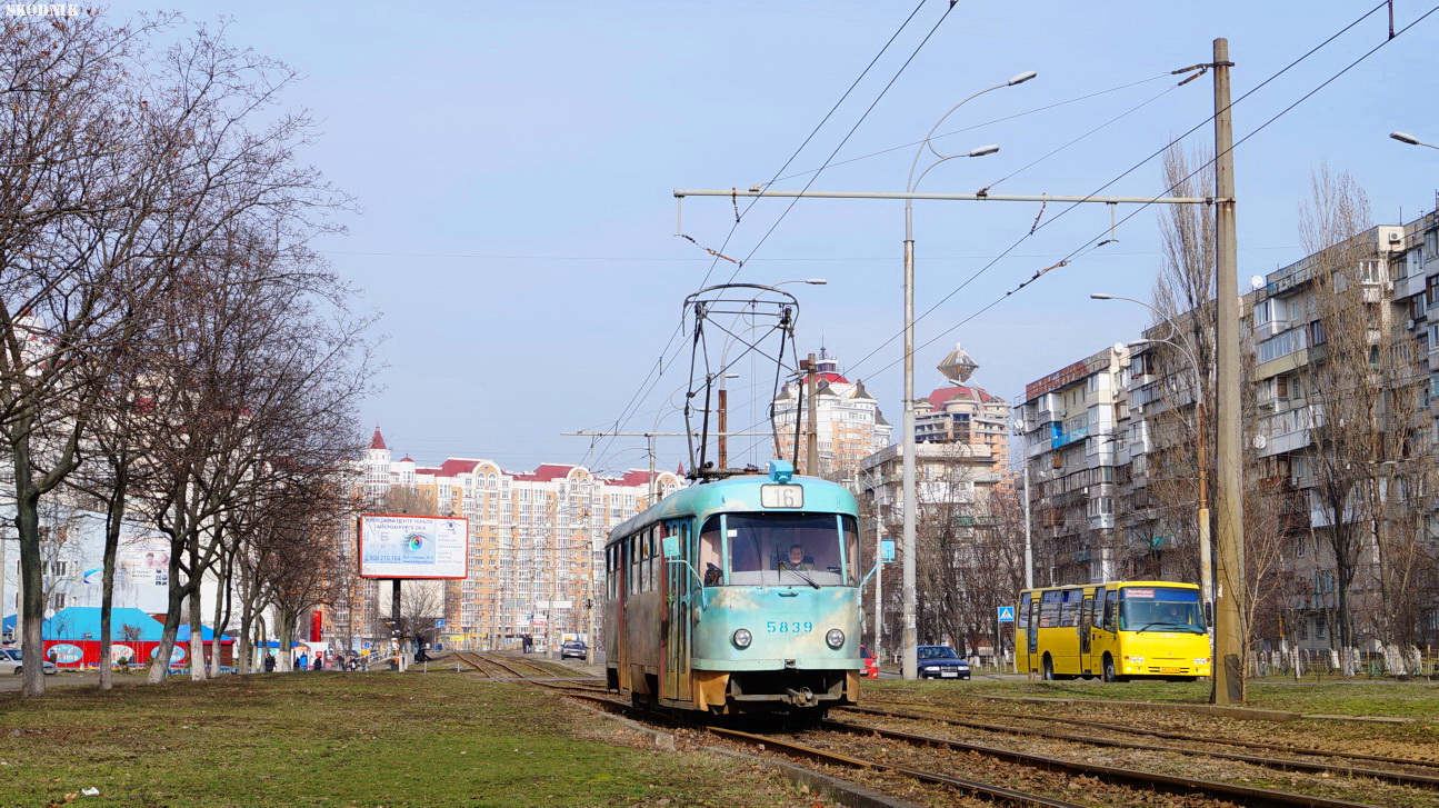 Киев, Tatra T3SU № 5839